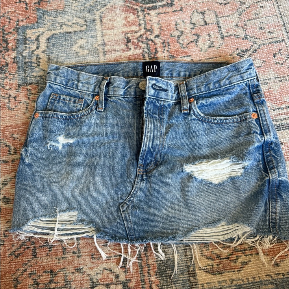 GAP denim skirt